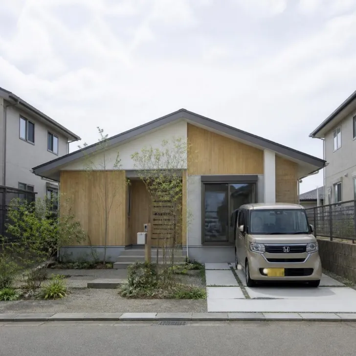 コンパクトな平屋の外観(イメージ)